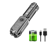 Lampe de poche LED compacte – Lampe Torche à éclairage puissant et longue durée