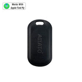 Localisateur de clés AIYATO noir rectangulaire unique, compatible Apple Find My