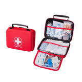 Trousse de premiers secours 228 pièces avec liste complète et visuelle des accessoires inclus
