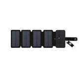 Panneau solaire pliable avec quatre panneaux solaires pour une charge portable en extérieur