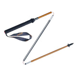 Bâton de randonnée pliable, léger, sécurisé et verrouillage rapide
