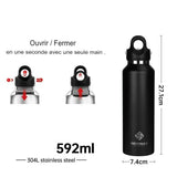Bouteille isotherme écologique pour la randonnée et le camping