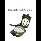 Boussole portable de navigation avec étui de transport et affichage LED