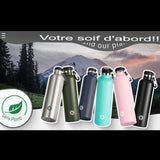 Bouteilles isothermes écologiques, sans plomb, pour une hydratation