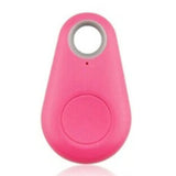 Traceur GPS Bluetooth rose, élégant et compact, pour retrouver clés et affaires