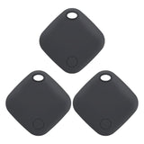 Trois étiquettes intelligentes noires, parfaites pour localisation de divers objets
