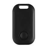 Traceur GPS noir rectangulaire avec bouton discret, idéal pour randonnées et suivi d'objets
