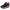 Chaussures de marche pour femmes en noir et rose, semelles épaisses, modèle à lacets