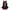 Sac à dos noir de randonnée 40 L, avec poches multiples et fermeture éclair rouge