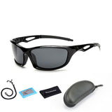 Lunettes de soleil polarisées avec verres noirs et accessoires inclus