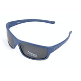 Lunettes de soleil polarisées bleues avec lentilles grises, pour un style moderne