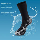 Chaussettes de randonnée imperméables à l'eau pour marcher dans différentes conditions
