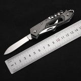 Couteau de poche multifonction compact pour la randonnée