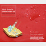Couche textile imperméable, coefficient d'étanchéité PU3000, protection contre pluie et gel