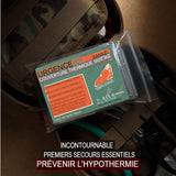 Couverture de survie thermique, premiers soins en randonnée