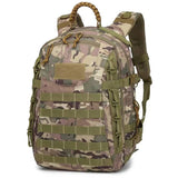 Sac à dos tactique camouflage désert 40 L avec sangles et poignée tressée