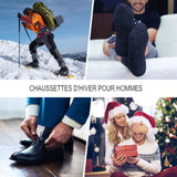 Chaussettes d'hiver pour hommes, activités variées comme le ski et les cadeaux