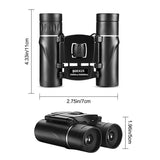 Dimensions des jumelles portables 900x25, idéales pour la chasse et le camping