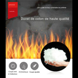 Duvet de coton de haute qualité avec caractéristiques coupe-vent et antistatiques