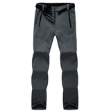 Pantalon de randonnée pour femme en tissu imperméable, couleur grise, nouvelle collection