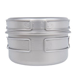 Ensemble de poêles et casseroles, multifonction, pliant, compact et efficace
