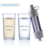 Filtration efficace de l'eau potable, élimine les métaux lourds et sédiments