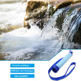 Fournir une eau potable pratique et sûre avec paille de filtration d'eau portable