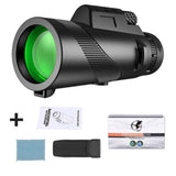 Télescope noir avec accessoires sans trépied