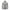 Veste de randonnée ultralégère grise sans poches, zip frontal, non étanche