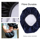 Housse de sac à dos imperméable bleue, élastique, durable et imperméable, idéale pour la randonnée