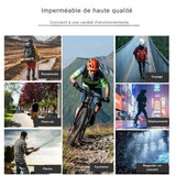 Imperméable de haute qualité pour différentes activités en extérieur comme randonnée et cyclisme