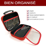 Trousse de premiers secours compacte et étanche pour la maison et l'extérieur