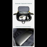 Intérieur spacieux du sac à dos de randonnée 50L avec compartiment pour ordinateur portable