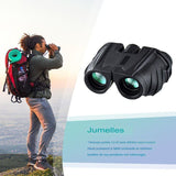 Jumelles légères HD, compactes et robustes de randonnée