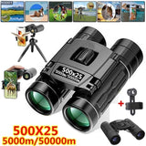Jumelles HD professionnelles, vision longue distance pour randonnée
