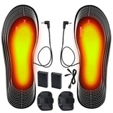 Semelles thermiques Chauffantes USB pour chaussures d'hiver
