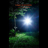 Lampe frontale légère et portable, idéale pour une utilisation prolongée sans fatigue