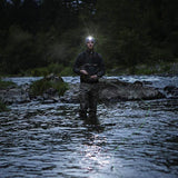 Lampe frontale LED pour la pêche de nuit, éclairage puissant et étanche