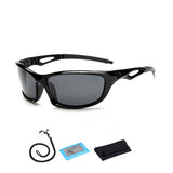Lunettes de soleil polarisées noires avec kit d'entretien inclus