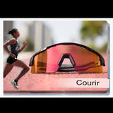 Lunettes de soleil polarisées sport UV400 pour hommes et femmes
