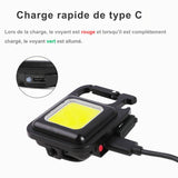 Charge rapide de type C avec voyant vert et rouge