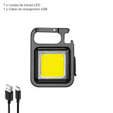 Lampe de travail LED avec câble de charge USB