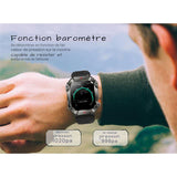 Montre intelligente avec baromètre pour mesurer la pression de l'air