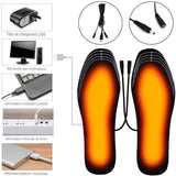 Options d'alimentation des semelles chauffantes USB, ordinateur, prise murale, batterie portable