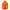 Veste de randonnée ultralégère orange sans poches, capuche fine, non étanche