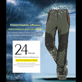 Pantalon imperméable résistant à la pluie, conçu pour les randonnées par temps humide