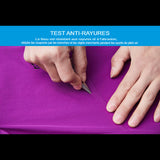 Pantalon de randonnée pour femmes, test anti rayures, tissu résistant, couleur violette