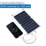 Panneau solaire pliable, solution écologique et durable pour l'extérieur
