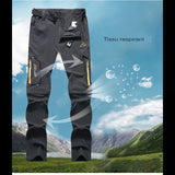 Pantalon de randonnée respirant pour homme en tissu extensible