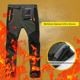 Pantalon de randonnée doublé polaire pour femme, idéal pour l’hiver et le trekking